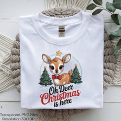 Holiday Retro Reindeer Christmas Clipart Bundle - CraftNest - Digital Crafting and Art