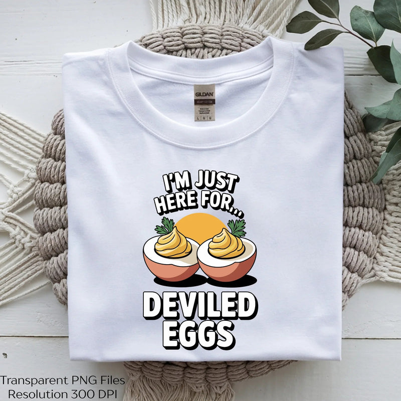 Just Here For The Deviled Eggs SVG Bundle - CraftNest - Digital Crafting and Art
