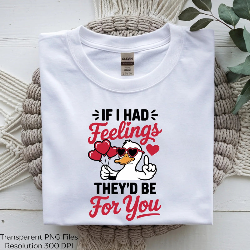 Valentine's Day Goose Funny Shirts SVG Bundle - CraftNest - Digital Crafting and Art