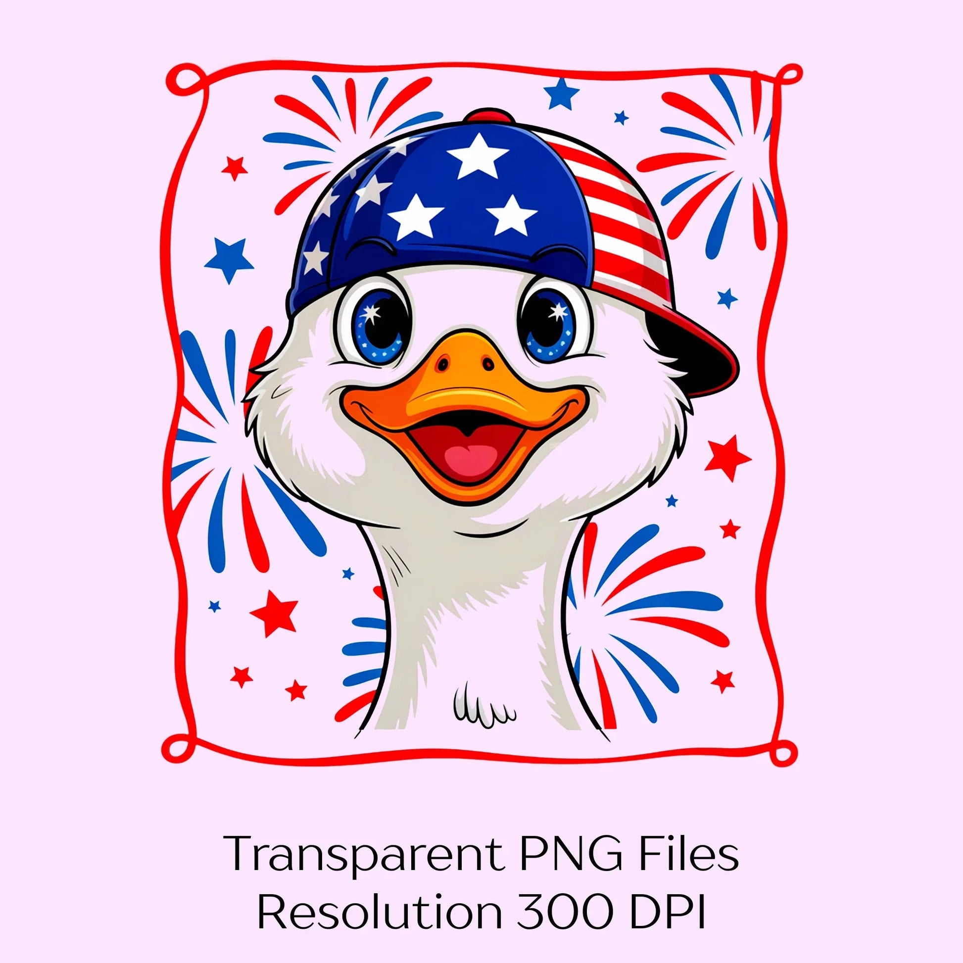 4th of July Mama Goose Clipart Bundle - CraftNest - Digital Crafting and Art