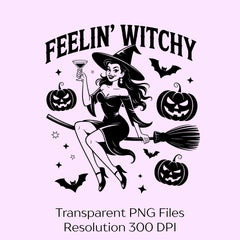 Feelin Witchy Halloween Clipart Bundle - CraftNest - Digital Crafting and Art