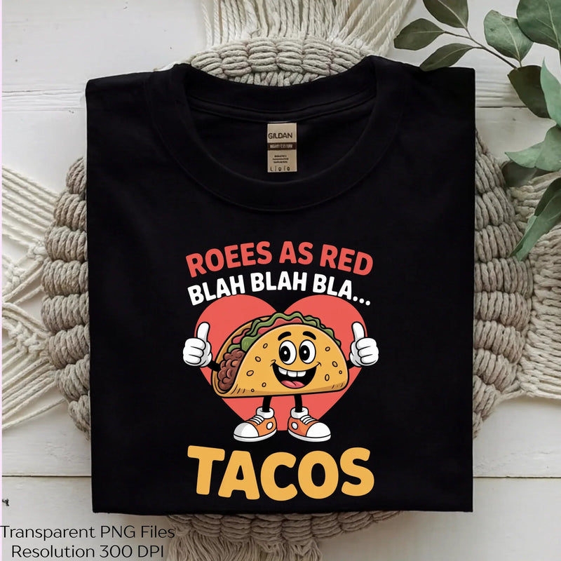 Roses Are Red Tacos Funny Valentine Clipart Bundle - CraftNest - Digital Crafting and Art