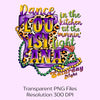 Mardi Gras Louisiana Map Clipart Bundle