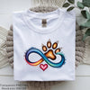 Paw and Heart Love Infinity Clipart Bundle