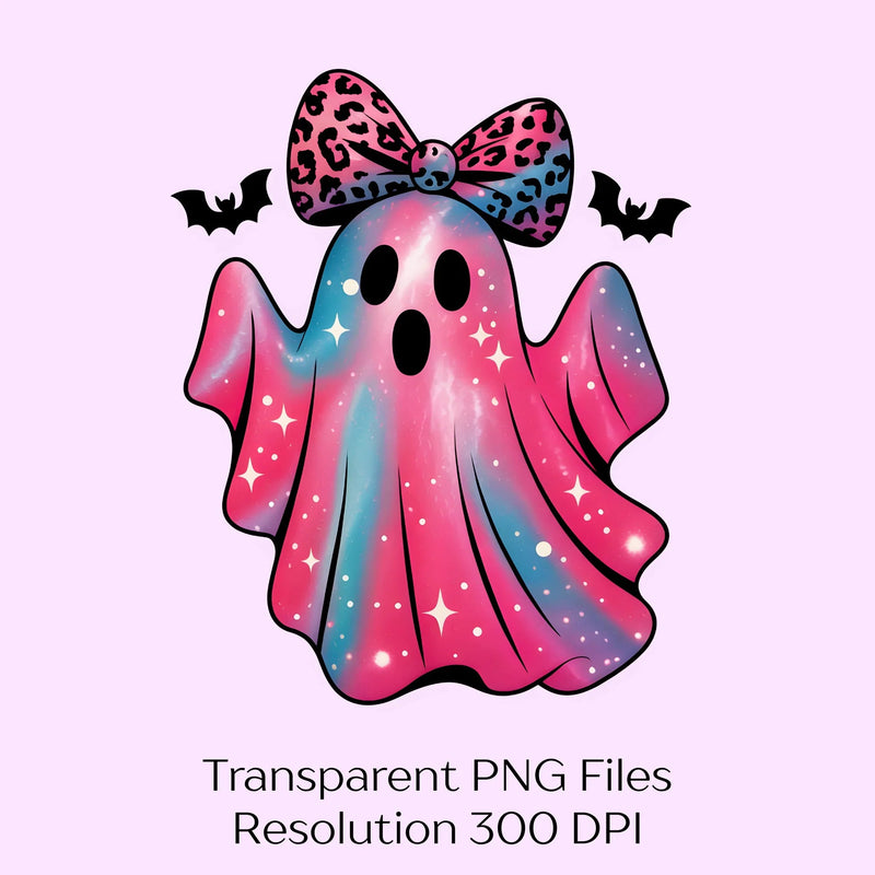 Glitter Ghost Retro Halloween Clipart Bundle - CraftNest - Digital Crafting and Art