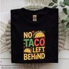 No Taco Left Behind Funny Clipart Bundle