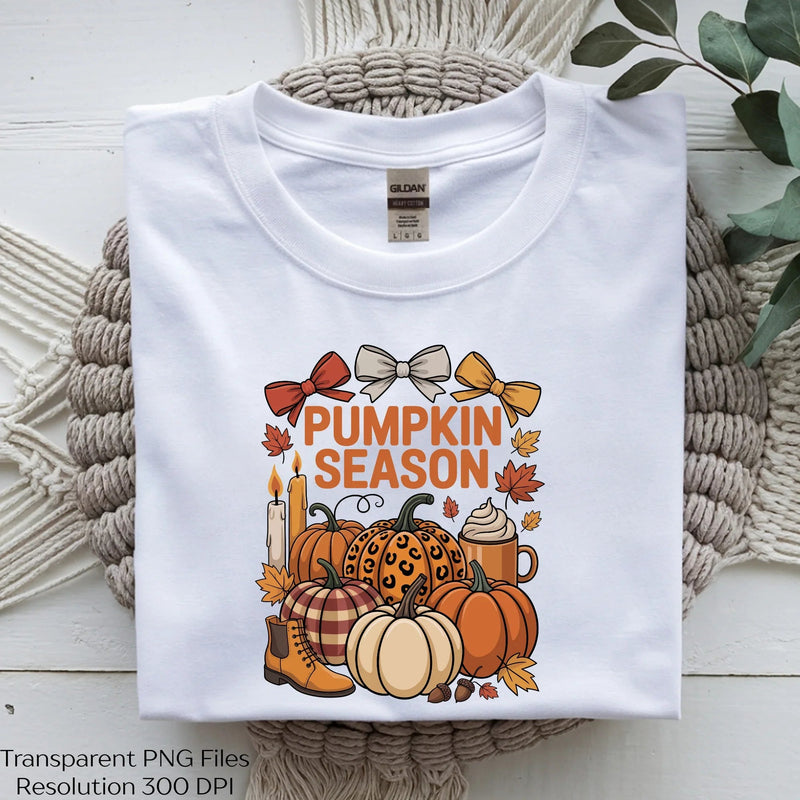 Pumpkin Season Vector Clipart Bundle - CraftNest - Digital Crafting and Art