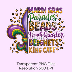 Western Mardi Gras Louisiana Clipart Bundle - CraftNest - Digital Crafting and Art