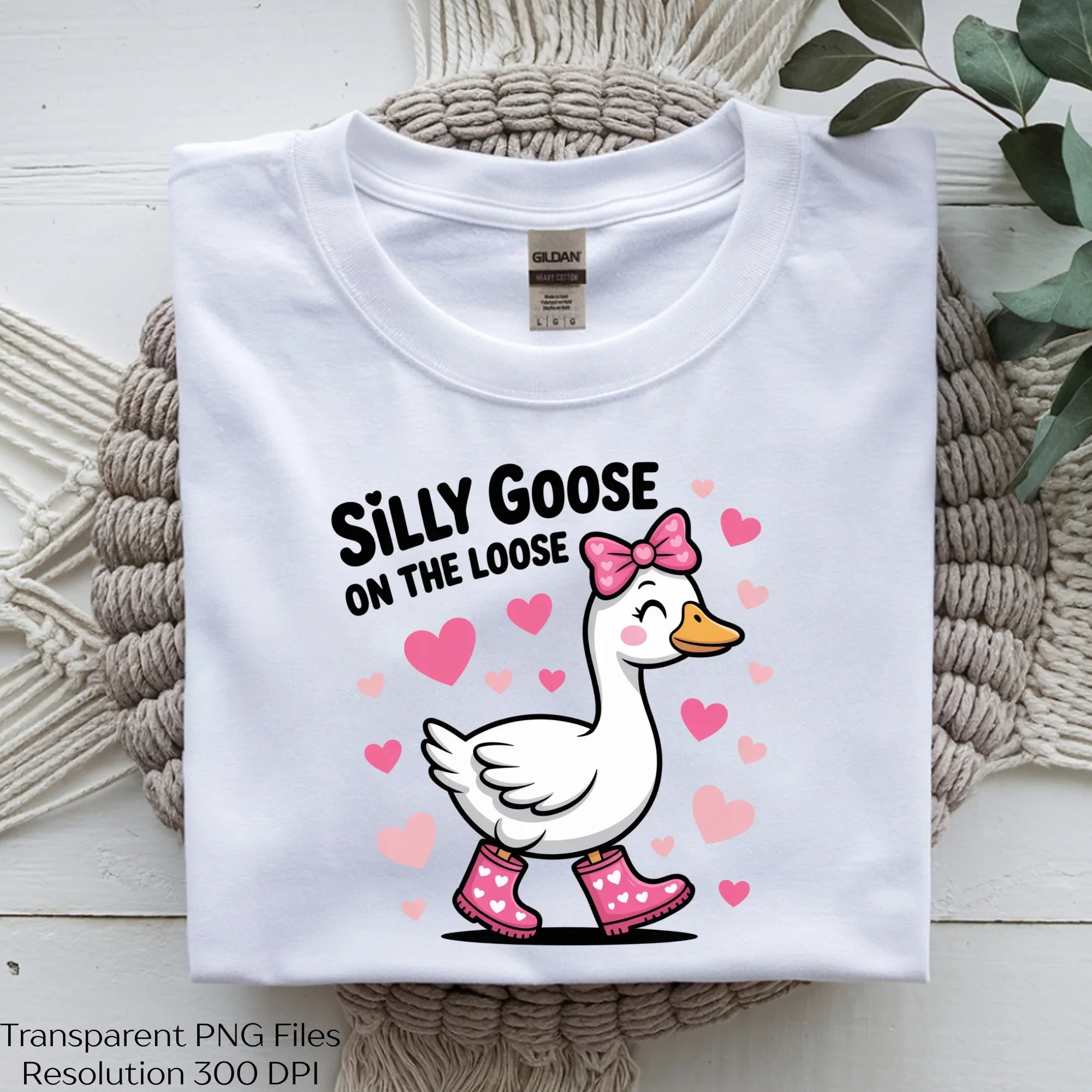 Cute Goose On The Loose Love Clipart Bundle - CraftNest - Digital Crafting and Art