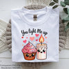 Kawaii Cupcake and Candle Romantic Pun SVG Bundle