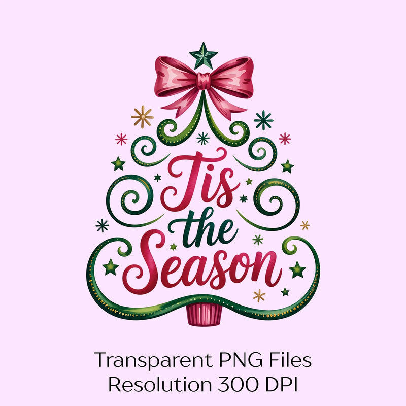 Coquette Christmas Clipart Bundle - CraftNest - Digital Crafting and Art