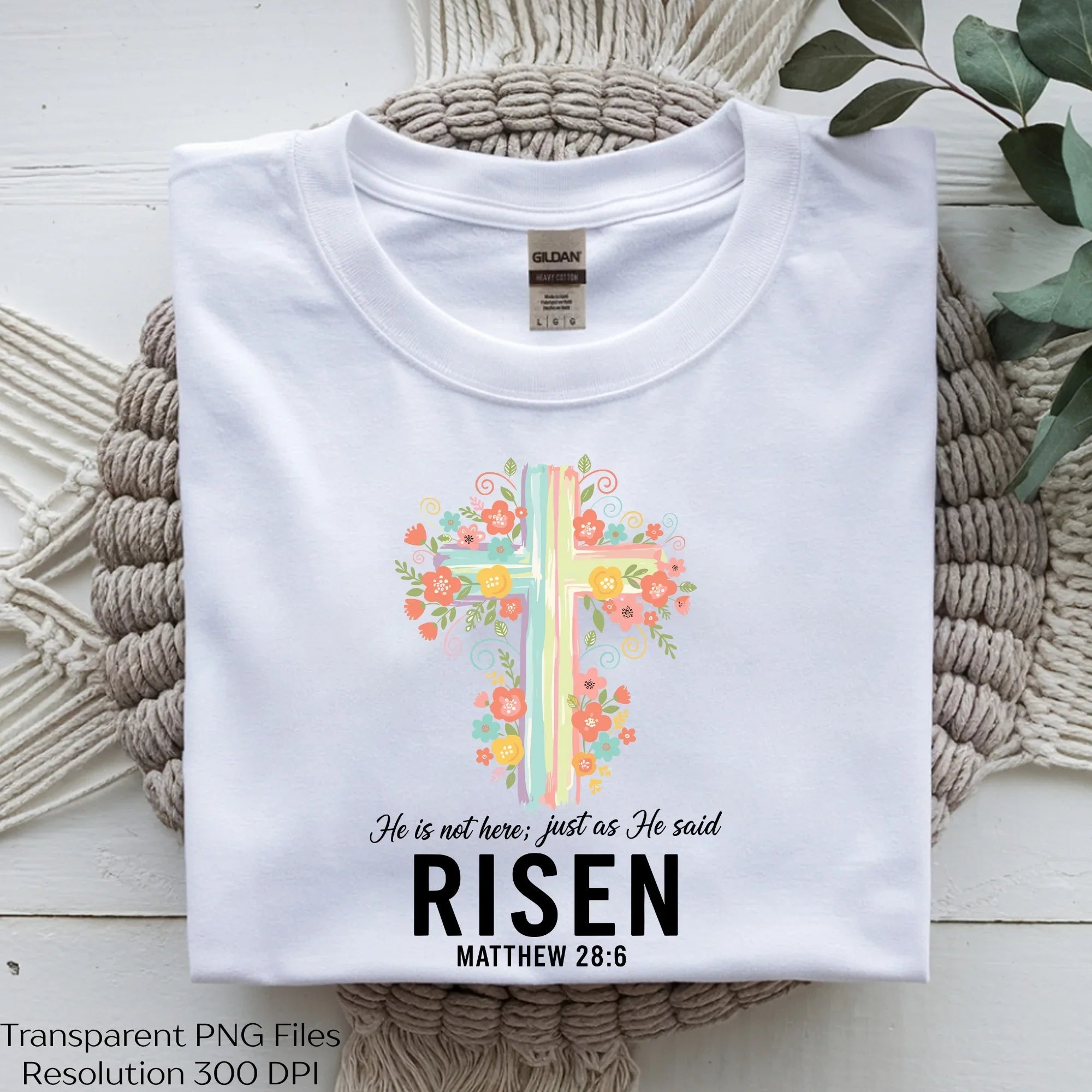 Risen Matthew Christian Floral SVG Bundle - CraftNest - Digital Crafting and Art
