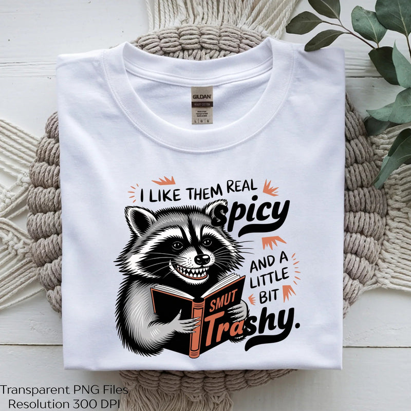 Spicy Trashy Raccoon Funny Smut Clipart Bundle - CraftNest - Digital Crafting and Art