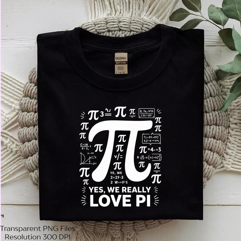 Yes We Really Love Pi Illustration Clipart Bundle - CraftNest - Digital Crafting and Art