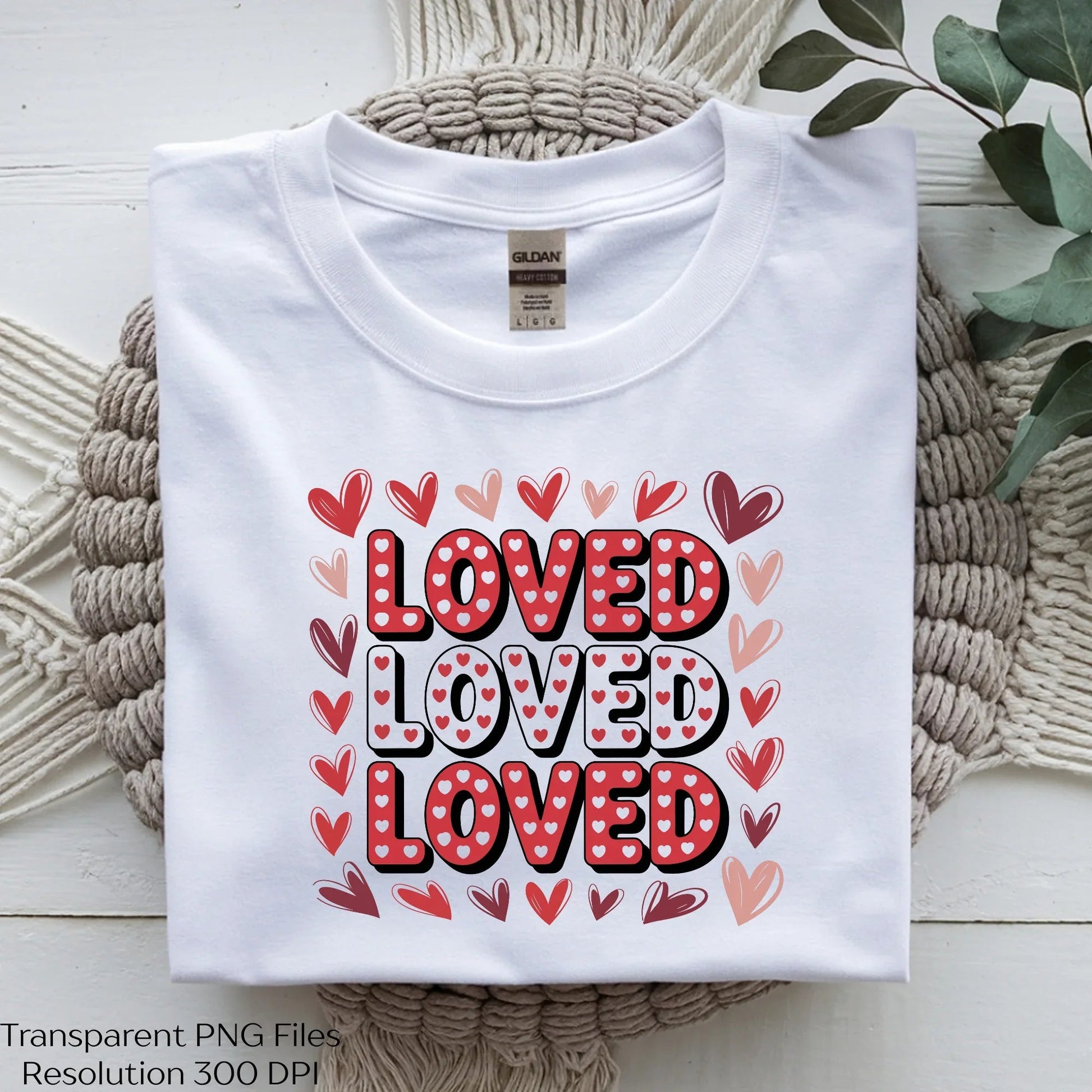 Loved Cute Valentine's Day SVG Bundle - CraftNest - Digital Crafting and Art
