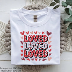Loved Cute Valentine's Day SVG Bundle - CraftNest - Digital Crafting and Art
