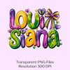 Louisiana Coquette Bow Mardi Gras Clipart Bundle