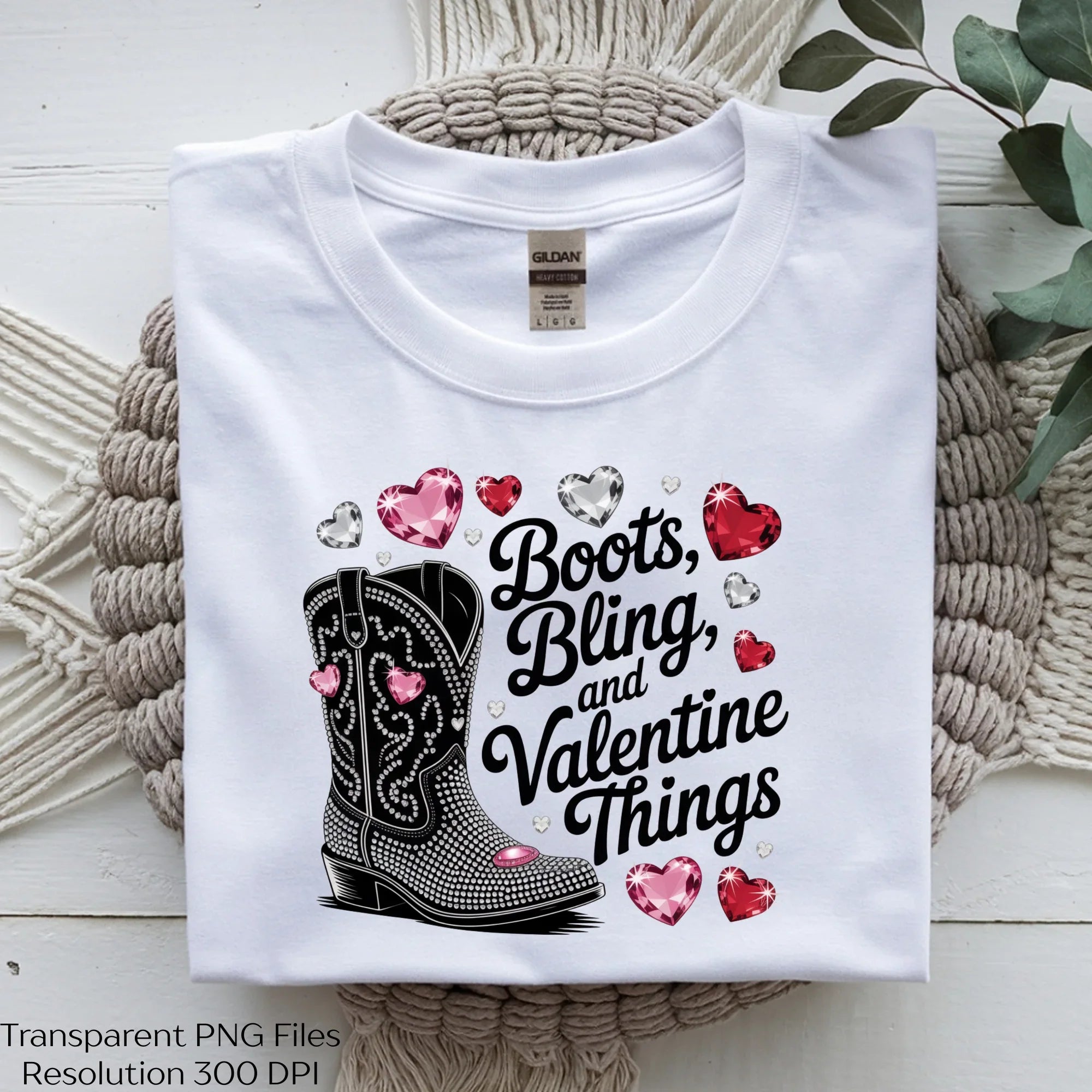 Boots Bling and Valentine Things Clipart Bundle - CraftNest - Digital Crafting and Art