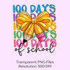Days of School Pencil Coquette Clipart Bundle