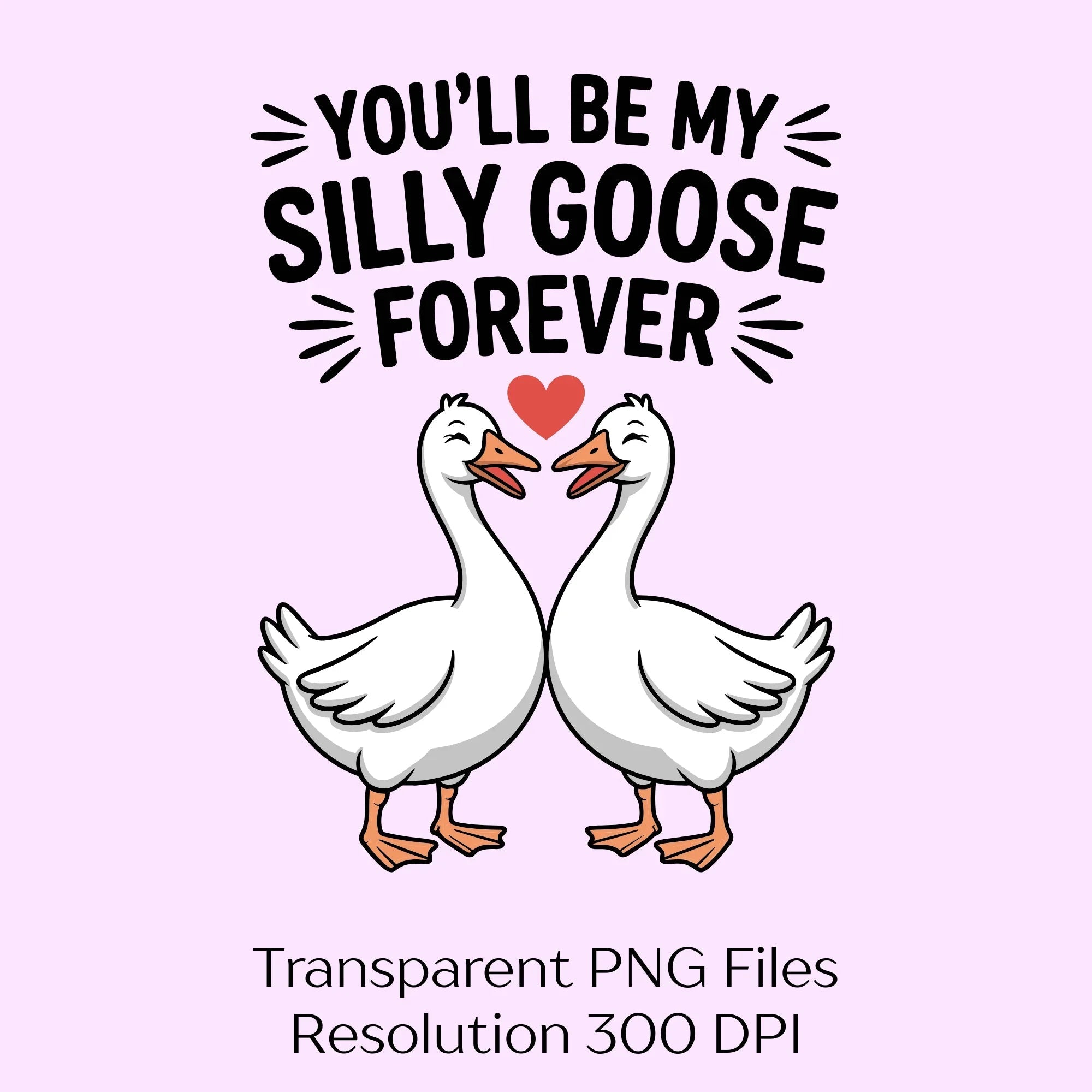 Silly Goose Forever Clipart Bundle - CraftNest - Digital Crafting and Art
