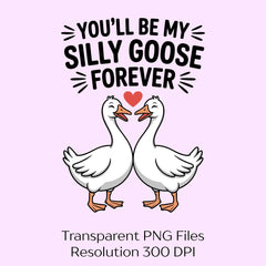 Silly Goose Forever Clipart Bundle - CraftNest - Digital Crafting and Art