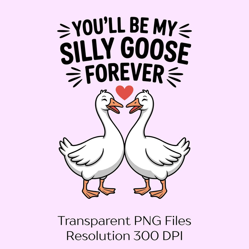 Silly Goose Forever Clipart Bundle - CraftNest - Digital Crafting and Art