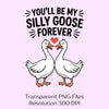 Silly Goose Forever Clipart Bundle