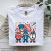 4th of July Patriotic Gnomes Clipart Bundle