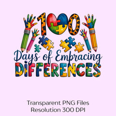 Days of Embracing Differences Clipart Bundle - CraftNest - Digital Crafting and Art