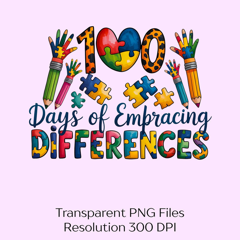 Days of Embracing Differences Clipart Bundle - CraftNest - Digital Crafting and Art