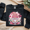 Crochet Heart Gnome Valentine Clipart Bundle