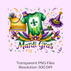 Mardi Gras Louisiana Clipart Bundle