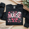 Valentine's Day Nurse Coquette Bow Clipart Bundle