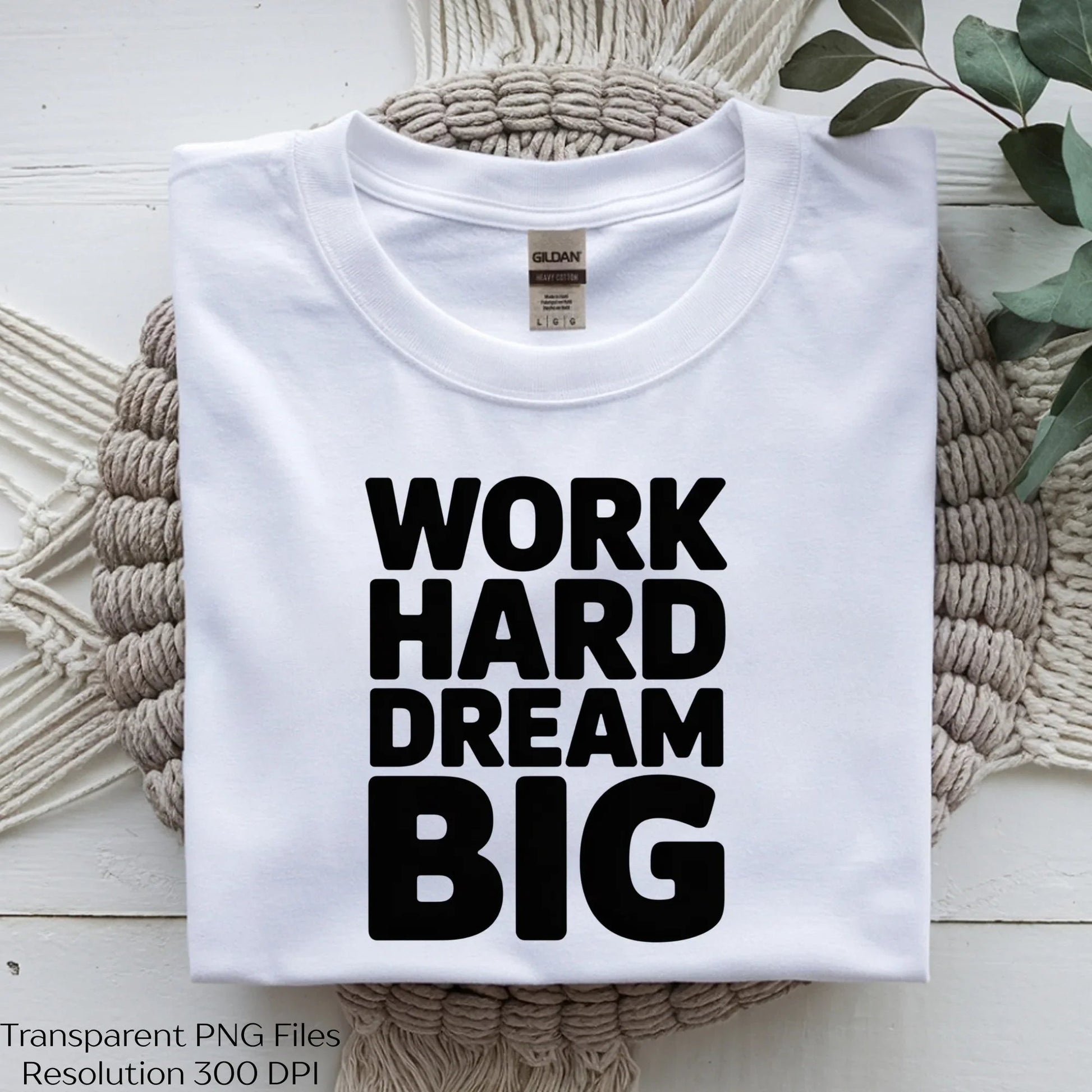 Work Hard Dream Big Motivational Shirt SVG Bundle - CraftNest - Digital Crafting and Art