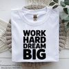 Work Hard Dream Big Motivational Shirt SVG Bundle