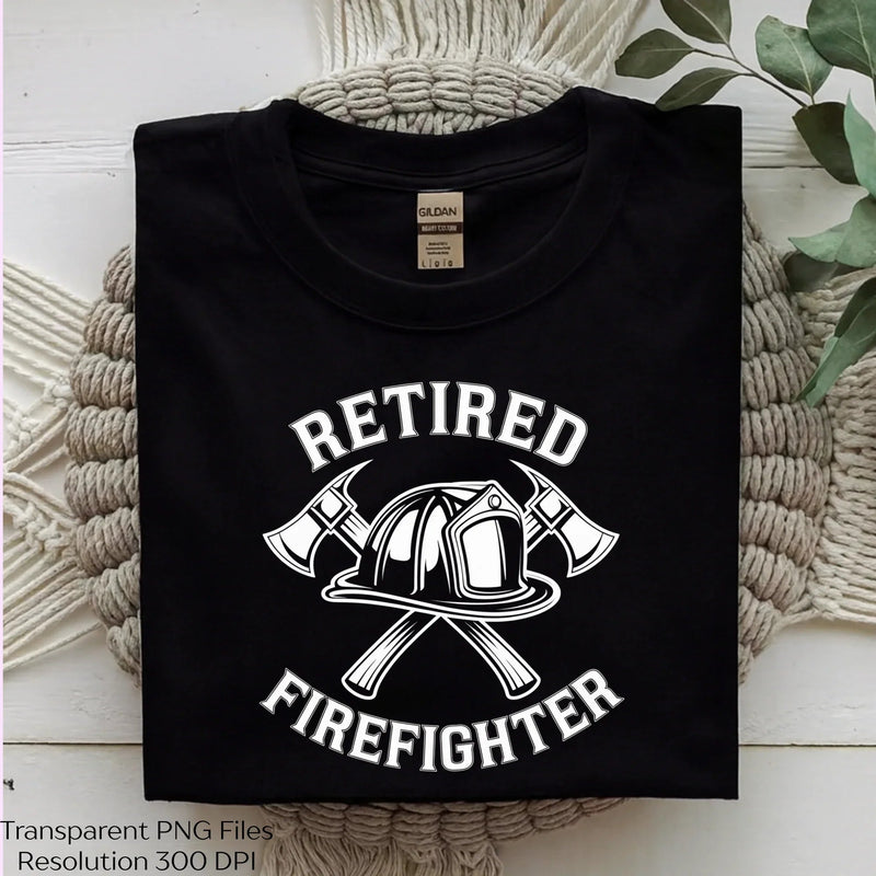 Retired Firefighter Helmet Clipart Bundle - CraftNest - Digital Crafting and Art