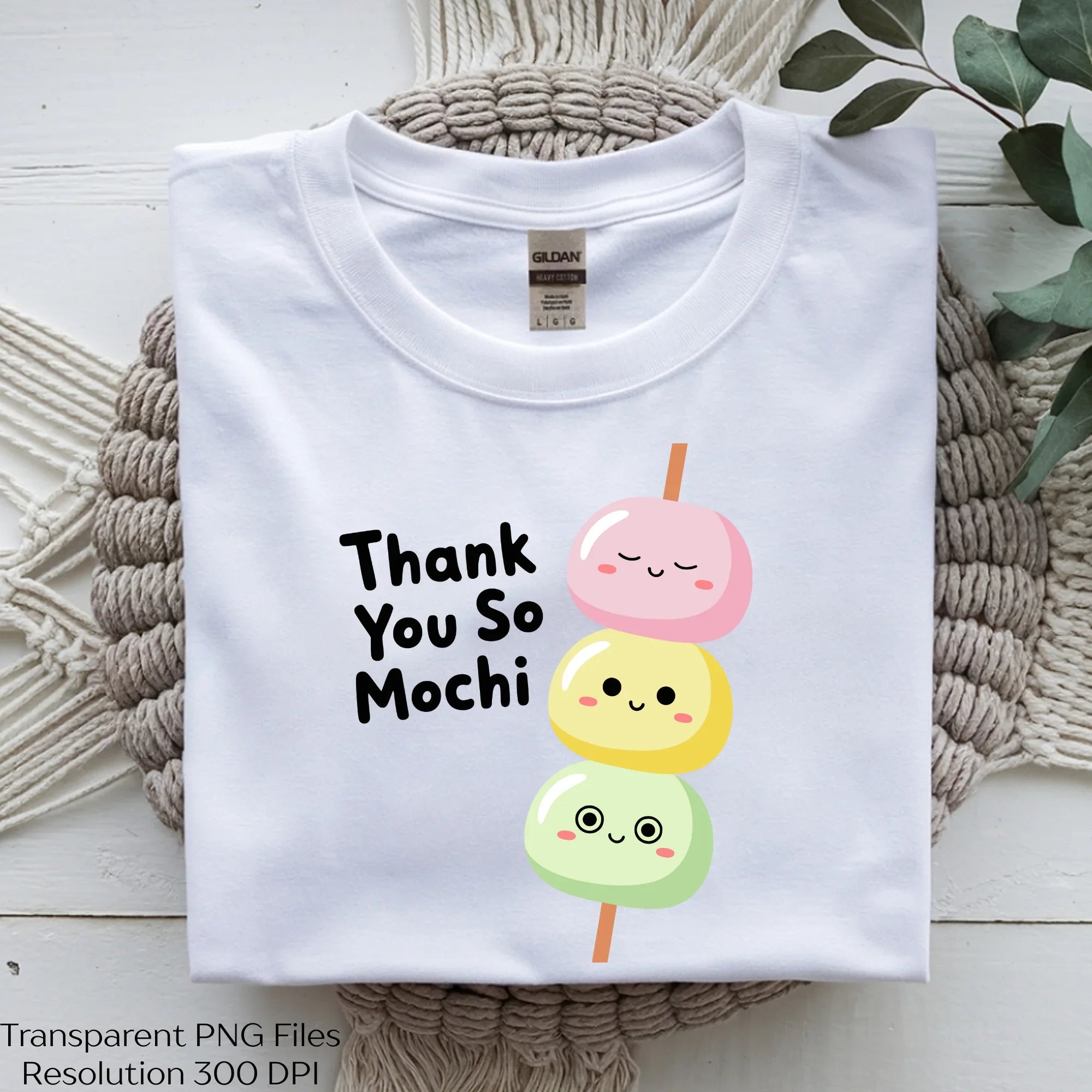 Thank You So Mochi Kawaii Food Pun SVG Bundle - CraftNest - Digital Crafting and Art