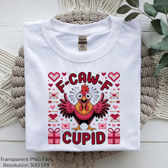 Cupid Valentine Chicken Clipart Bundle - CraftNest - Digital Crafting and Art