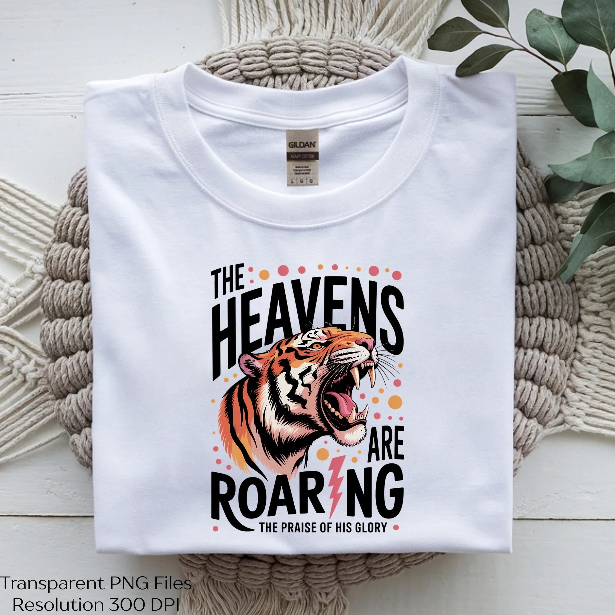 Roaring Heavens Tiger Clipart Bundle - CraftNest - Digital Crafting and Art