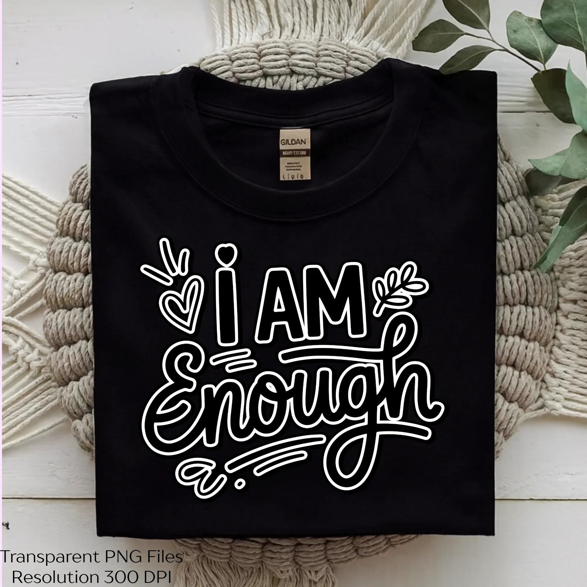 Am Enough Self Love Quote SVG Bundle - CraftNest - Digital Crafting and Art