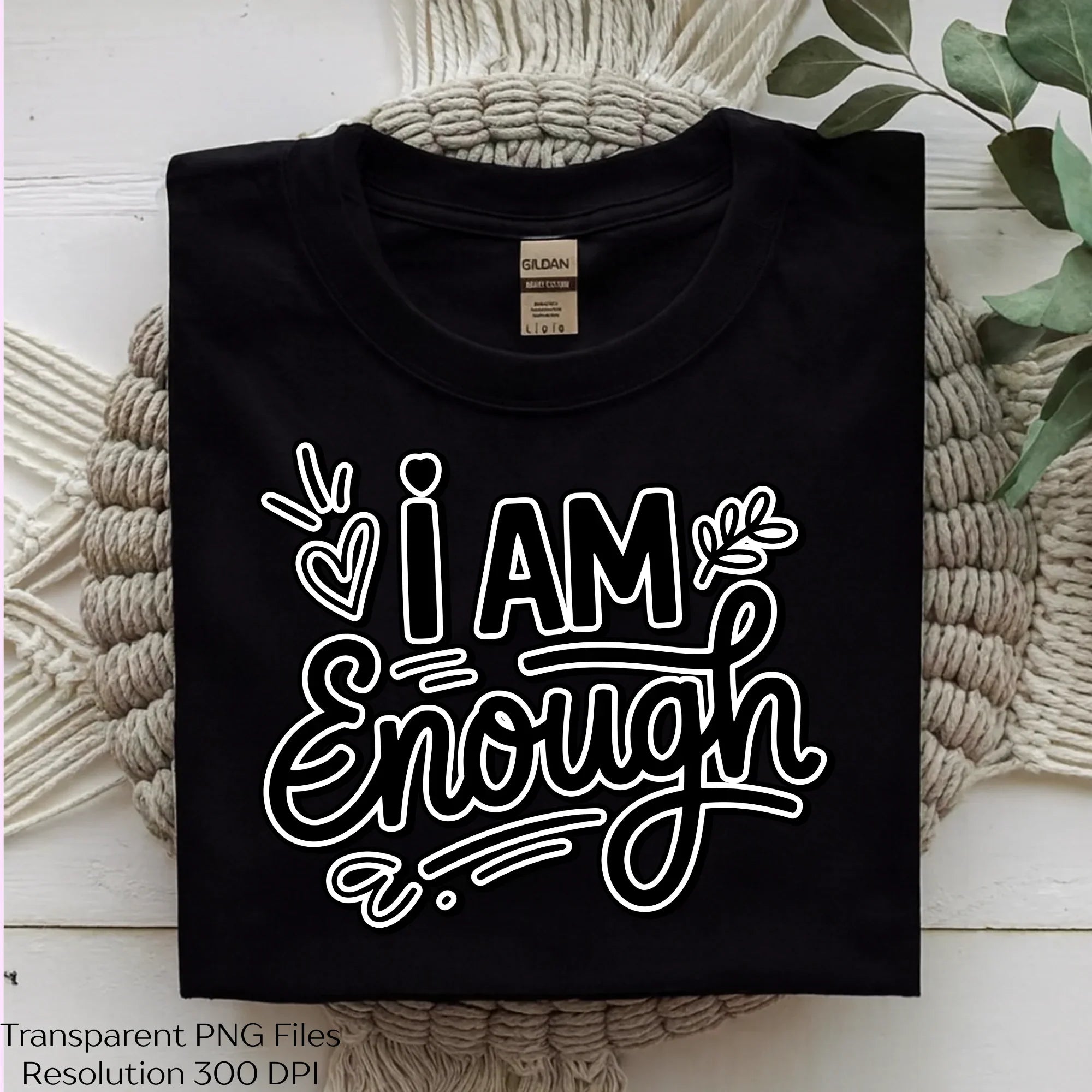 Am Enough Self Love Quote SVG Bundle - CraftNest - Digital Crafting and Art