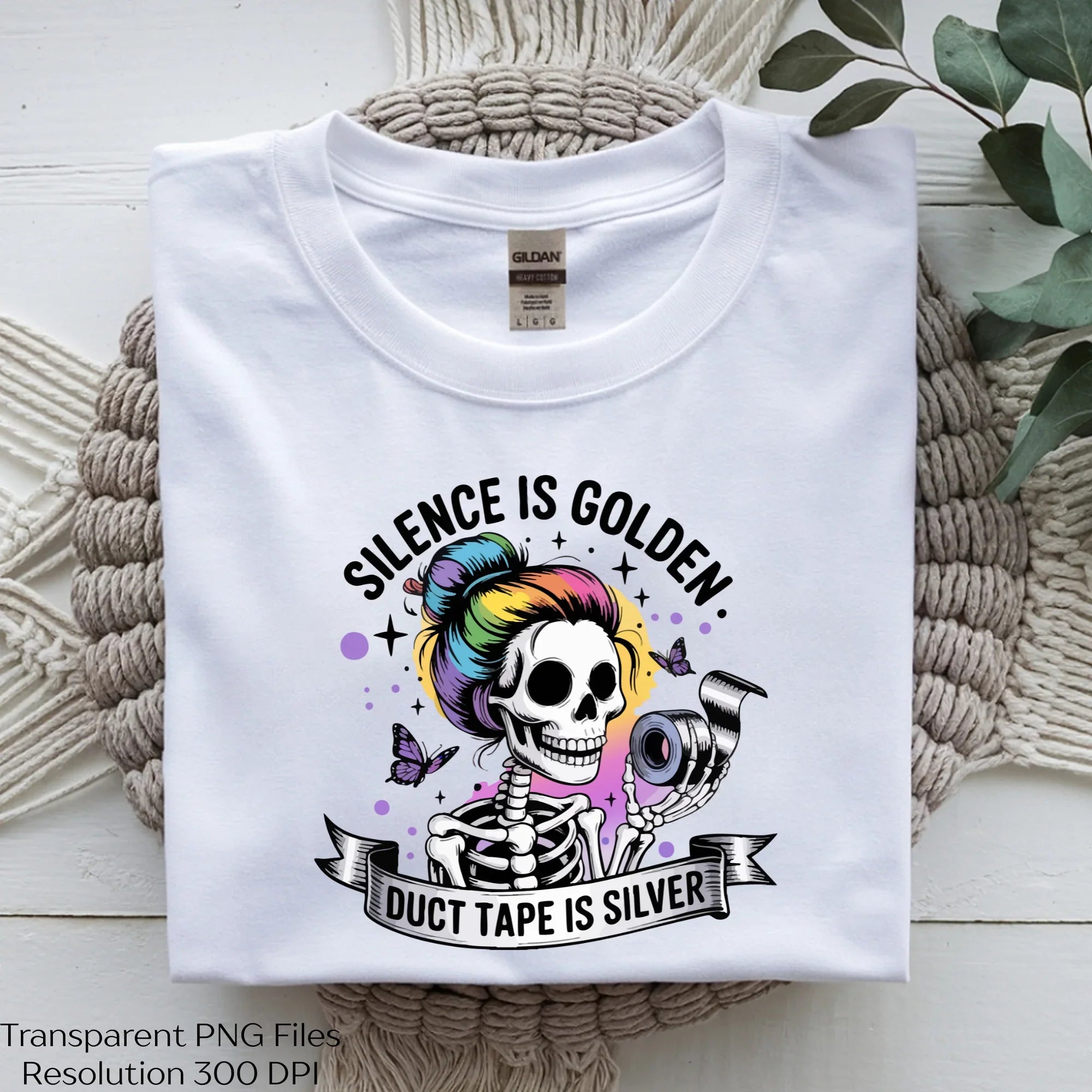 Rainbow Skeleton Funny Goth Quote Clipart Bundle - CraftNest - Digital Crafting and Art