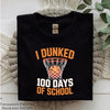 Dunked 100 Days of School Clipart Bundle