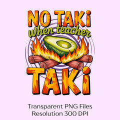 No Taki Teacher Clipart Bundle - CraftNest - Digital Crafting and Art