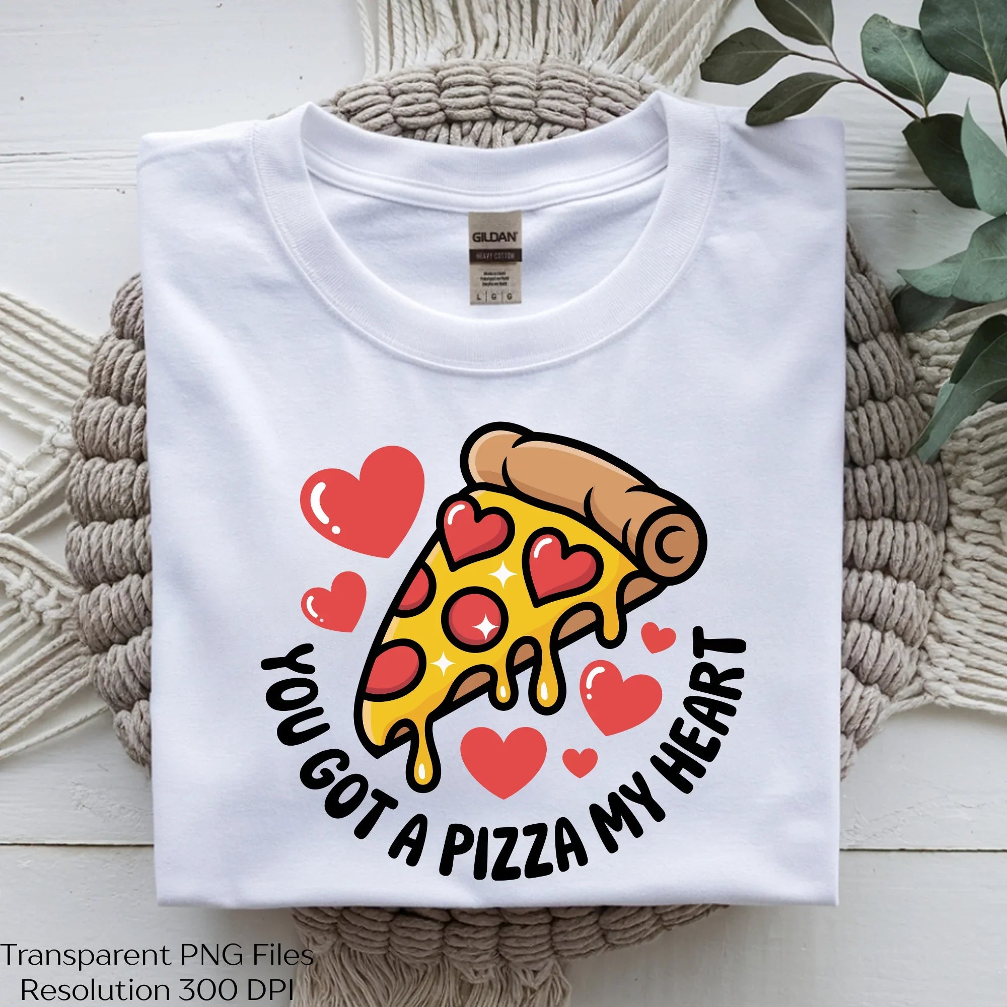 Valentine's Day 'You Got Pizza My Heart' SVG Bundle - CraftNest - Digital Crafting and Art
