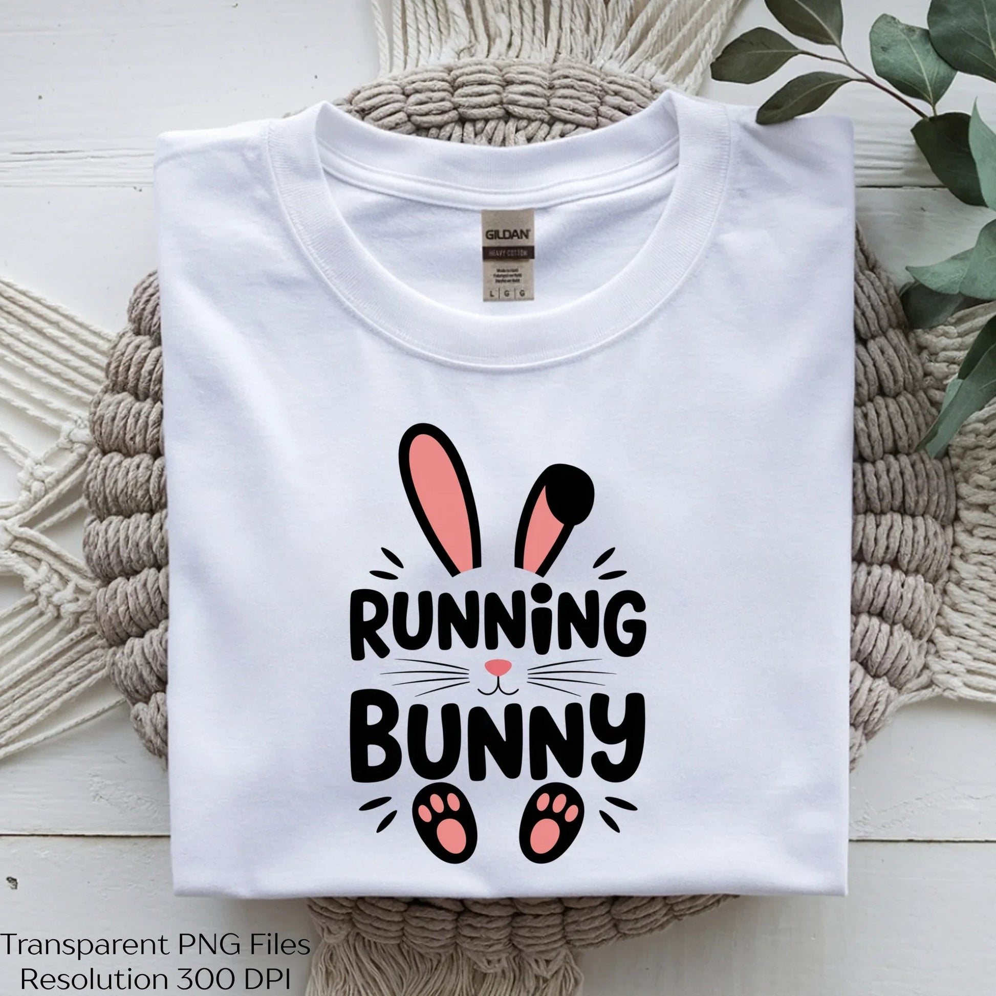 Running Bunny Funny Easter Clipart Bundle - CraftNest - Digital Crafting and Art