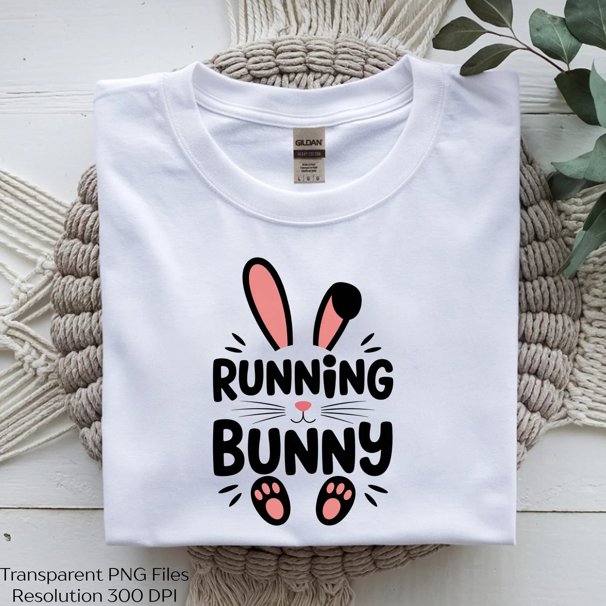 Running Bunny Funny Easter Clipart Bundle - CraftNest - Digital Crafting and Art