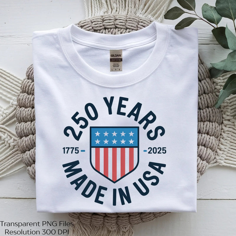 Years Made in USA 4th July Clipart Bundle - CraftNest - Digital Crafting and Art
