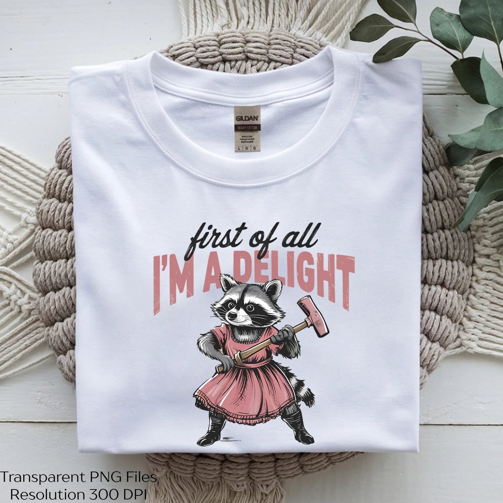 Funny Raccoon Delight Clipart Bundle - CraftNest - Digital Crafting and Art