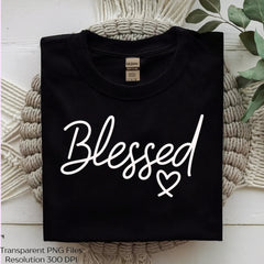 Blessed Valentine Heart Handwritten Clipart Bundle - CraftNest - Digital Crafting and Art